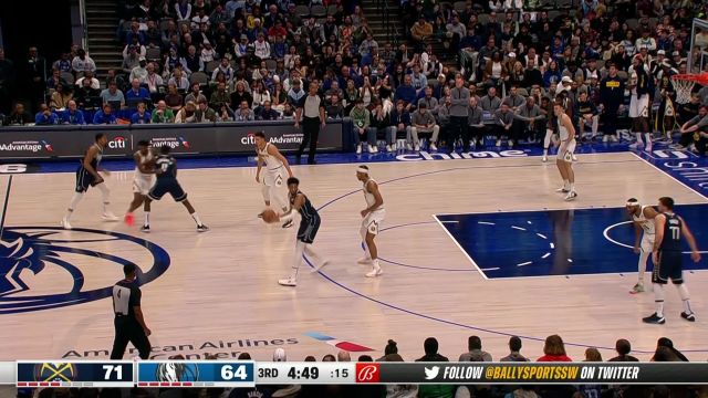 【2022年11月21日】 NBA常规赛：掘金vs独行侠第3节中文解说回放