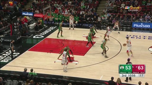 【2022年11月22日 凯尔特人vs公牛集锦】不知疲倦的就往篮下冲 多森姆帕威连取4分