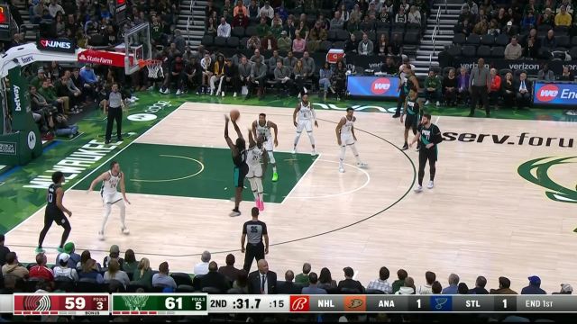 【2022年11月22日 开拓者vs雄鹿集锦】没有什么能够阻挡！字母哥长驱直入单臂擎天隔扣努尔基奇