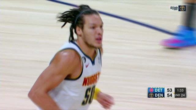 【2022年11月23日 活塞vs掘金集锦】敢夹击约老师的还真不多见 约基奇小手一抖戈登球到人到双手反扣