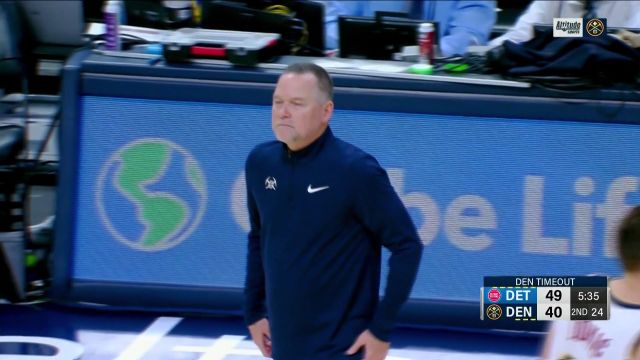 【2022年11月23日 活塞vs掘金集锦】4打1可真轻松啊 艾维再推反击助攻队友