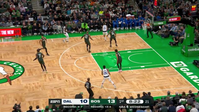 【2022年11月24日 独行侠vs凯尔特人集锦】手拿把攥！塔图姆无惧对抗强攻篮下两分打进