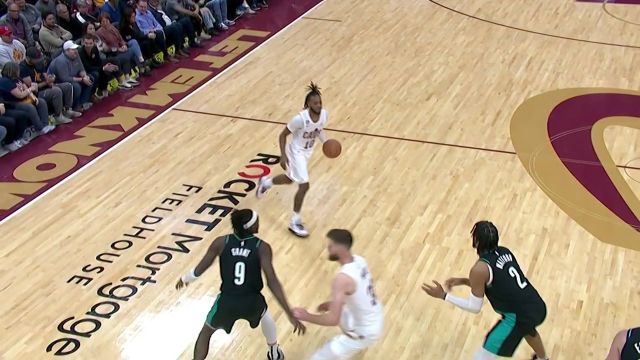 【2022年11月24日 开拓者vs骑士集锦】尤班克斯360度旋转扣篮 加兰加速突破反手上篮命中反击