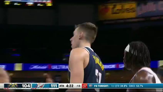 【2022年11月24日】掘金vs雷霆第4节中文解说回放