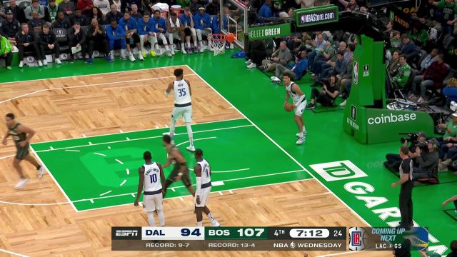 【2022年11月24日 独行侠vs凯尔特人集锦】老虎不发威当我凯蒂猫 塔图姆单骑闯关攻筐上篮命中