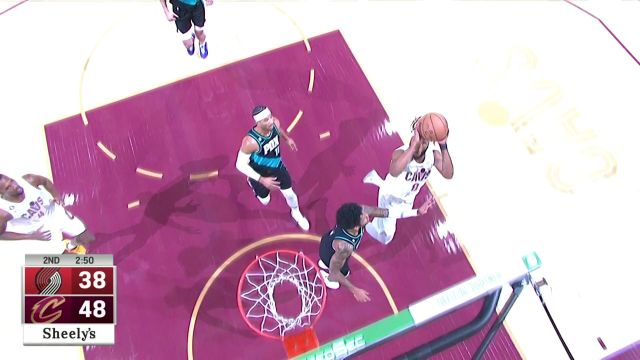 【2022年11月24日 开拓者vs骑士集锦】推快比赛节奏！斯蒂文斯长驱直入欧洲步上篮打成2+1