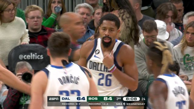 【2022年11月24日 独行侠vs凯尔特人集锦】唯一帮手！丁威迪挺身而出强打2+1艰难追分