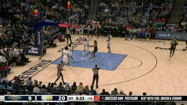 【2022年11月26日 鹈鹕vs灰熊集锦】没有什么能够阻挡！莫兰特长驱直入飞身上篮2+1