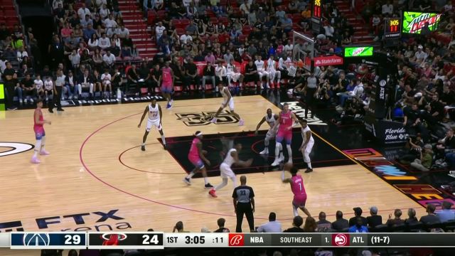 【2022年11月26日 奇才vs热火集锦】力拔山兮气盖世 阿德巴约大步流星战斧劈扣惊艳全场