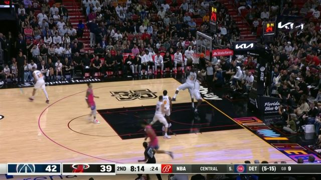 【2022年11月26日 奇才vs热火集锦】在我头顶造次？吉尔旱地拔葱遮天大帽摁下戴德蒙