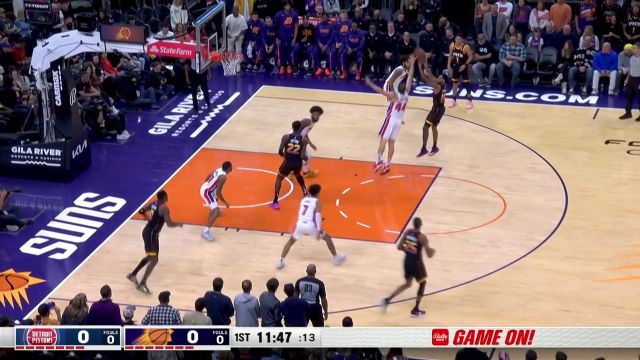 【2022年11月26日 活塞vs太阳集锦】佩恩突破急停中投命中 海耶斯毫不示弱漂移出手还击