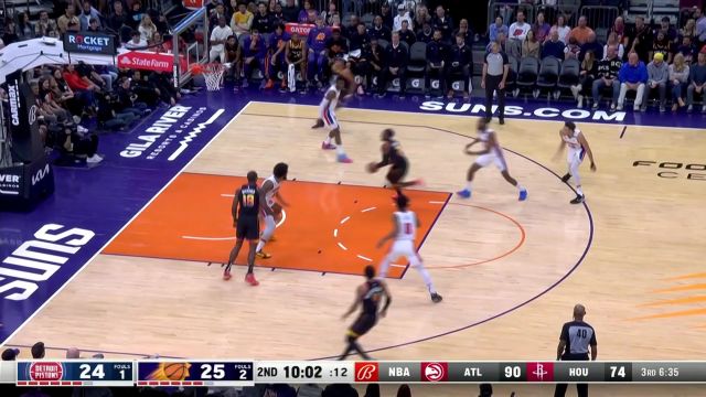 【2022年11月26日 活塞vs太阳集锦】飞身拼抢摘星揽月 奥科吉贯穿防线单臂劈扣