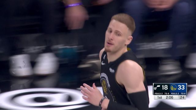 【2022年11月26日】NBA常规赛：爵士vs勇士第1节中文解说回放