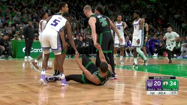 【2022年11月26日】国王vs凯尔特人第1节中文解说回放