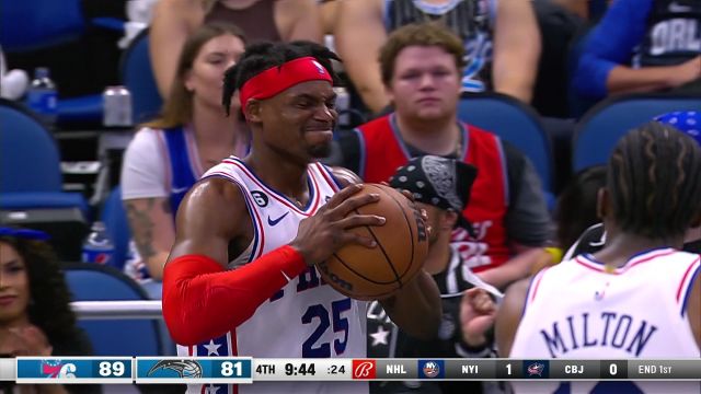 【2022年11月26日】NBA常规赛：费城vs魔术第4节英文原声回放