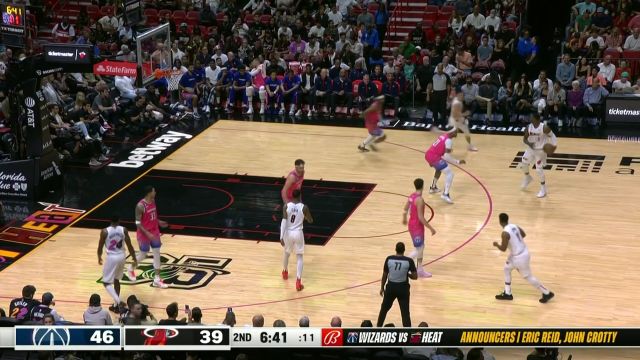 【2022年11月26日 奇才vs热火集锦】平地起惊雷！阿弗迪亚机警抢断加福德脚踩弹簧双臂暴扣