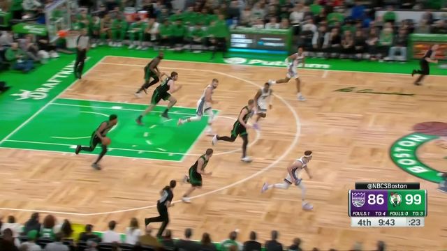 【2022年11月26日 国王vs凯尔特人集锦】难者不会 会者不难！布朗无解中投+突破上篮扩大分差