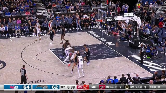 【2022年11月26日 76人vs魔术集锦】一个字就是干 哈雷尔破阵摧坚上篮得手