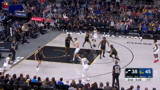 【2022年11月26日 爵士vs勇士集锦】优势这就被磨没了 马尔卡宁外线开火百步穿杨