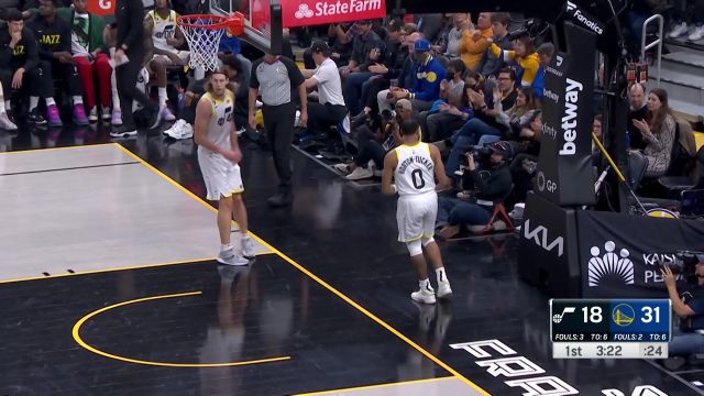 【2022年11月26日 爵士vs勇士集锦】普尔声东击西写意分球 夹麦考格林吃饼暴扣美滋滋