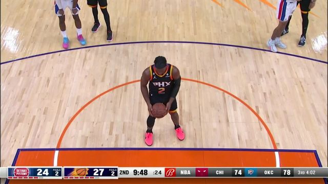 【2022年11月26日】NBA常规赛：活塞vs太阳第2节中文解说回放