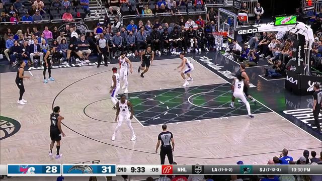 【2022年11月26日 76人vs魔术集锦】兄弟两人一人一个 大小瓦格纳接连上篮得手