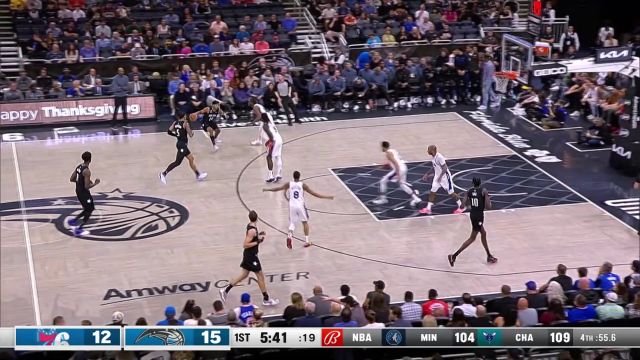 【2022年11月26日 76人vs魔术集锦】眼疾手快偷营劫寨 哈里斯抢断反击暴扣一条龙