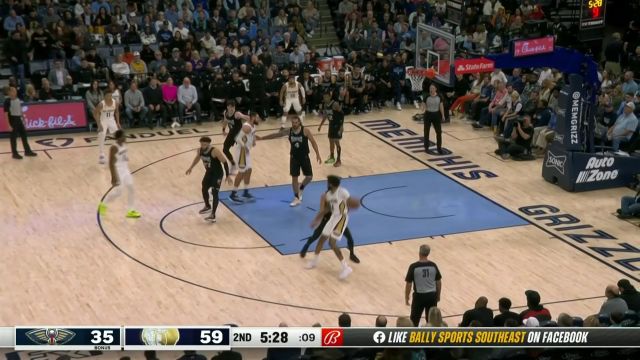 【2022年11月26日 鹈鹕vs灰熊集锦】任你几人来防！莺歌左右两侧中距离接连取分