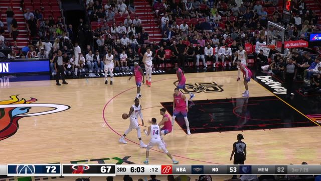 【2022年11月26日 奇才vs热火集锦】奇才107-110热火 阿德巴约38+12热火险胜奇才