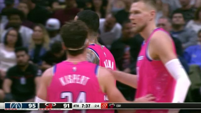 【2022年11月26日 奇才vs热火集锦】我命由我不由天！库兹马包围圈强起补篮造强杀伤