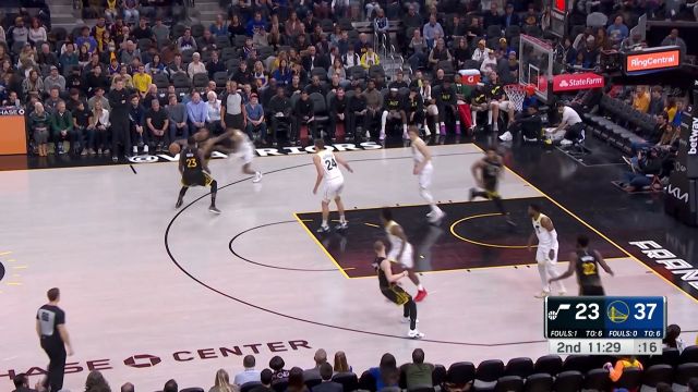 【2022年11月26日 爵士vs勇士集锦】先过我这关再说 凯斯勒钉板大帽拒绝格林