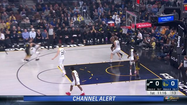 【2022年11月26日 爵士vs勇士集锦】开场就手热 维金斯三分穿云手起刀落