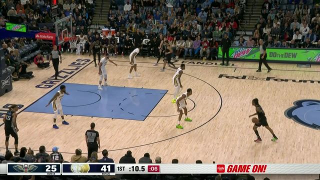 【2022年11月26日 鹈鹕vs灰熊集锦】轻松刷新本赛季联盟纪录！莫兰特三分线拔枪甩狙助队首节拿到44分