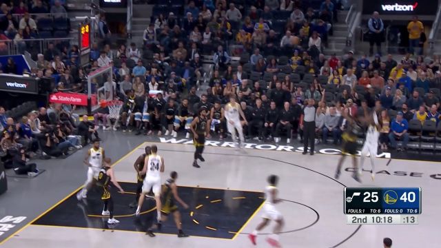 【2022年11月26日 爵士vs勇士集锦】里外里就是5分 维金斯反击暴扣如丝顺滑