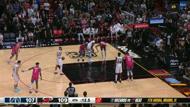 【2022年11月26日 奇才vs热火集锦】胜败已定！马丁最后时刻两罚两中终结比赛