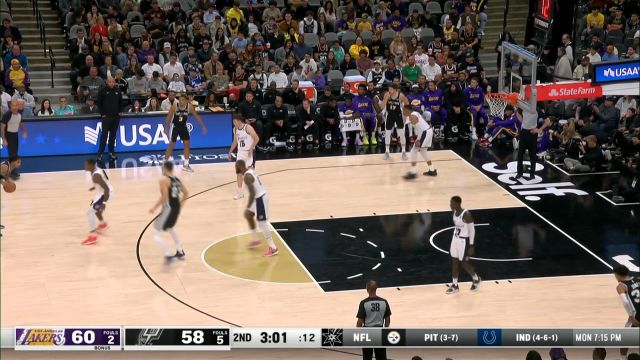 【2022年11月27日】NBA常规赛：湖人vs马刺只关于篮球解说全场回放