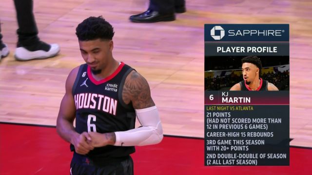 【2022年11月27日】雷霆vs火箭第1节英文原声回放