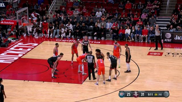 【2022年11月27日 雷霆vs火箭集锦】大好的机会说来就来！特雷曼轻松抢断吉迪一骑绝尘快攻暴扣