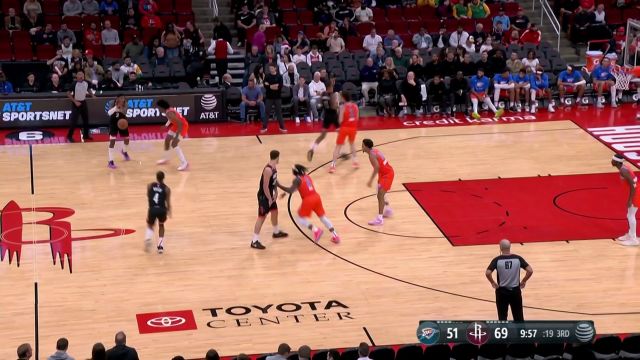 【2022年11月27日 雷霆vs火箭集锦】妥妥的碾压局！格林火力全开单节独砍14分