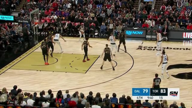 【2022年11月27日 独行侠vs猛龙集锦】独行侠100-105猛龙 东契奇空砍24分范弗利特26+7送独行侠3连败