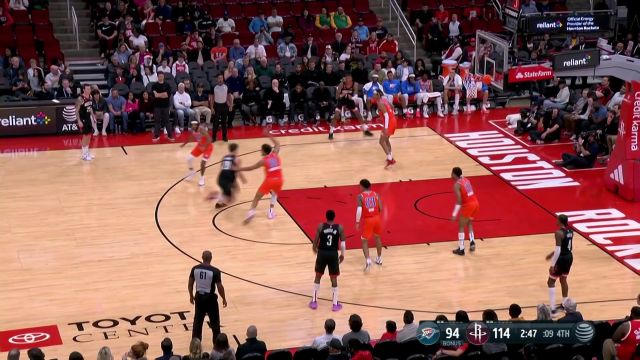 【2022年11月27日 雷霆vs火箭集锦】坐稳今日十佳球 申京自投自抢脑后传球史密斯两分入账