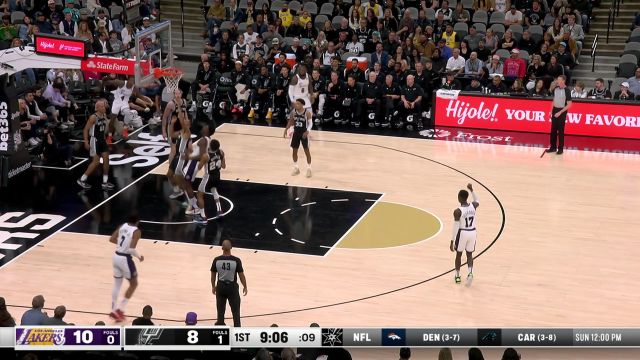 【2022年11月27日 湖人vs马刺集锦】沃特吸引火力妙笔生花 托马斯篮下吃饼再下一城