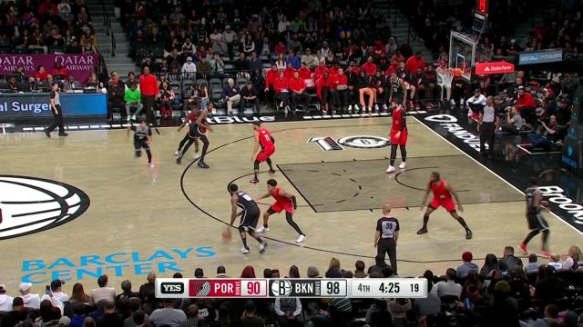 【2022年11月28日 开拓者vs篮网集锦】都来外线打打靶 杜兰特欧文接连命中三分