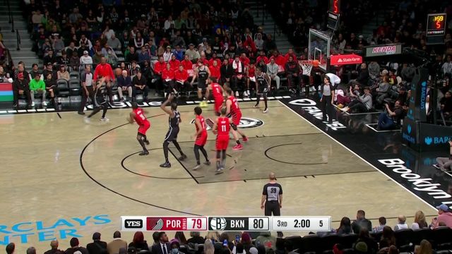 【2022年11月28日 开拓者vs篮网集锦】一个字就是稳 塞斯库里点飞防守中投命中