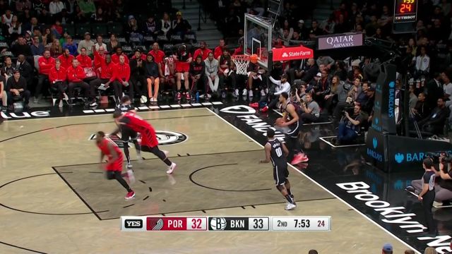 【2022年11月28日 开拓者vs篮网集锦】手感来了防不住 哈特戏耍迎射乔哈