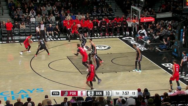 【2022年11月28日 开拓者vs篮网集锦】格兰特vs篮网集锦 空砍29分5助攻独木难支