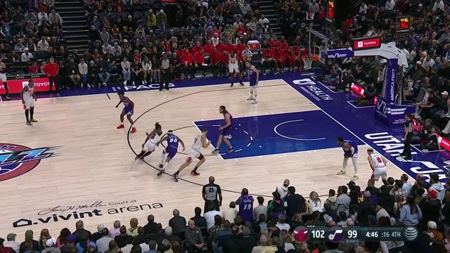 【2022年11月29日 公牛vs爵士集锦】你想的太简单！奥利尼克遮天大帽摁下多森姆