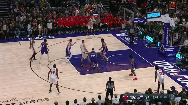 【2022年11月29日】公牛vs爵士第4节英文原声回放