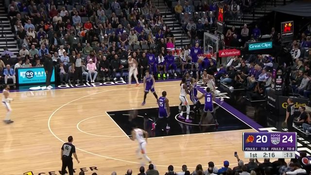 【2022年11月29日 太阳vs国王集锦】十八般武艺样样精通！布克抛投+勾手连拿4分