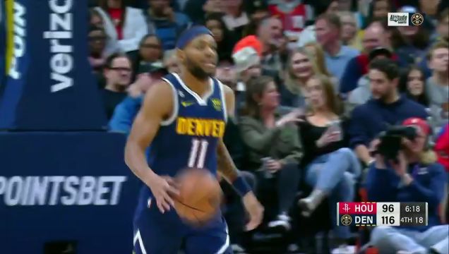 【2022年11月29日】NBA常规赛：火箭vs掘金第4节英文原声回放